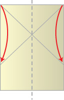 Step 4: Follow step 4 diagram - Lightning Paper Airplane